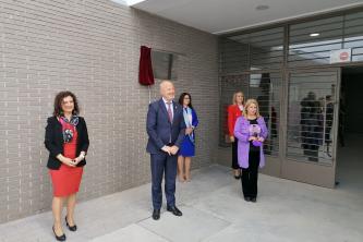 Inauguración del IES Elena García Armada de Jerez por el consejero de Educación y Deporte, Javier Imbroda.