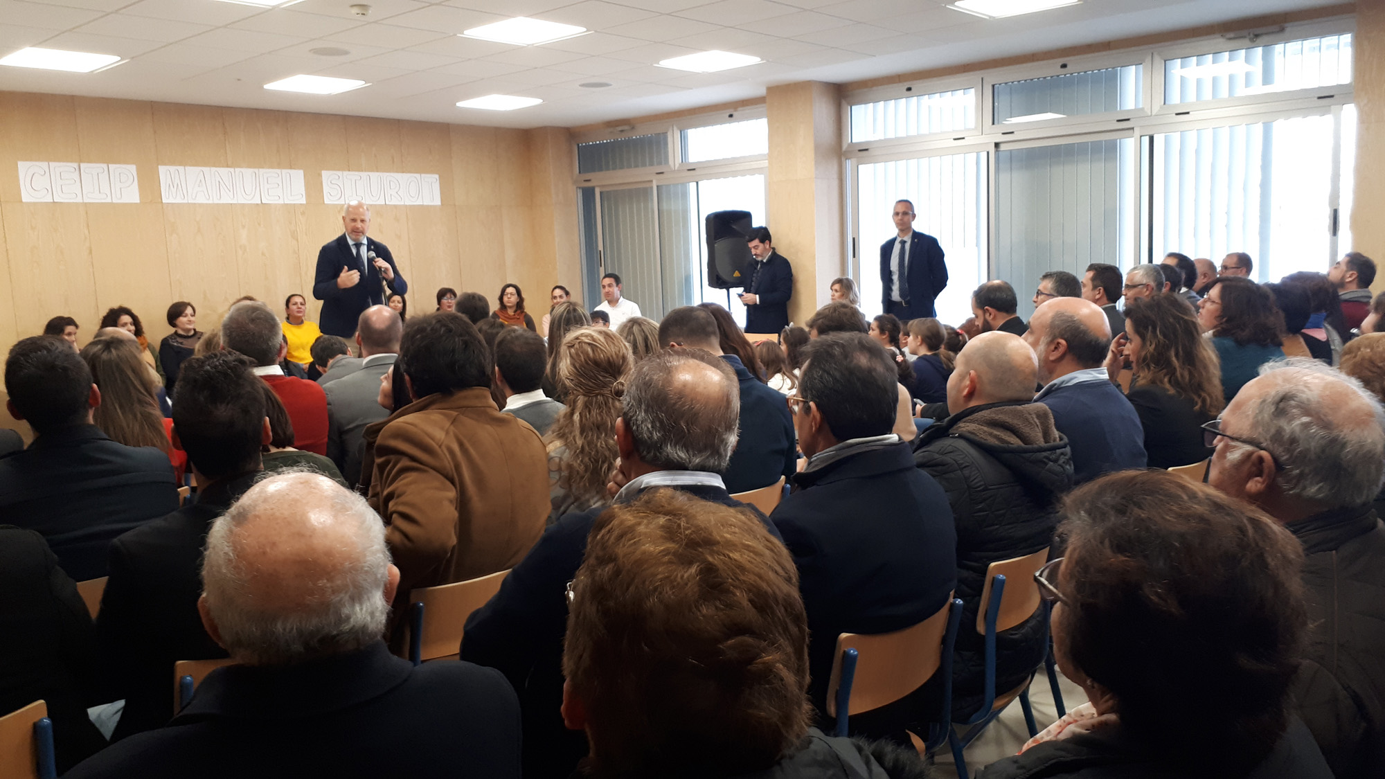 Inauguración del nuevo CEIP Manuel Siurot de La Palma del Condado