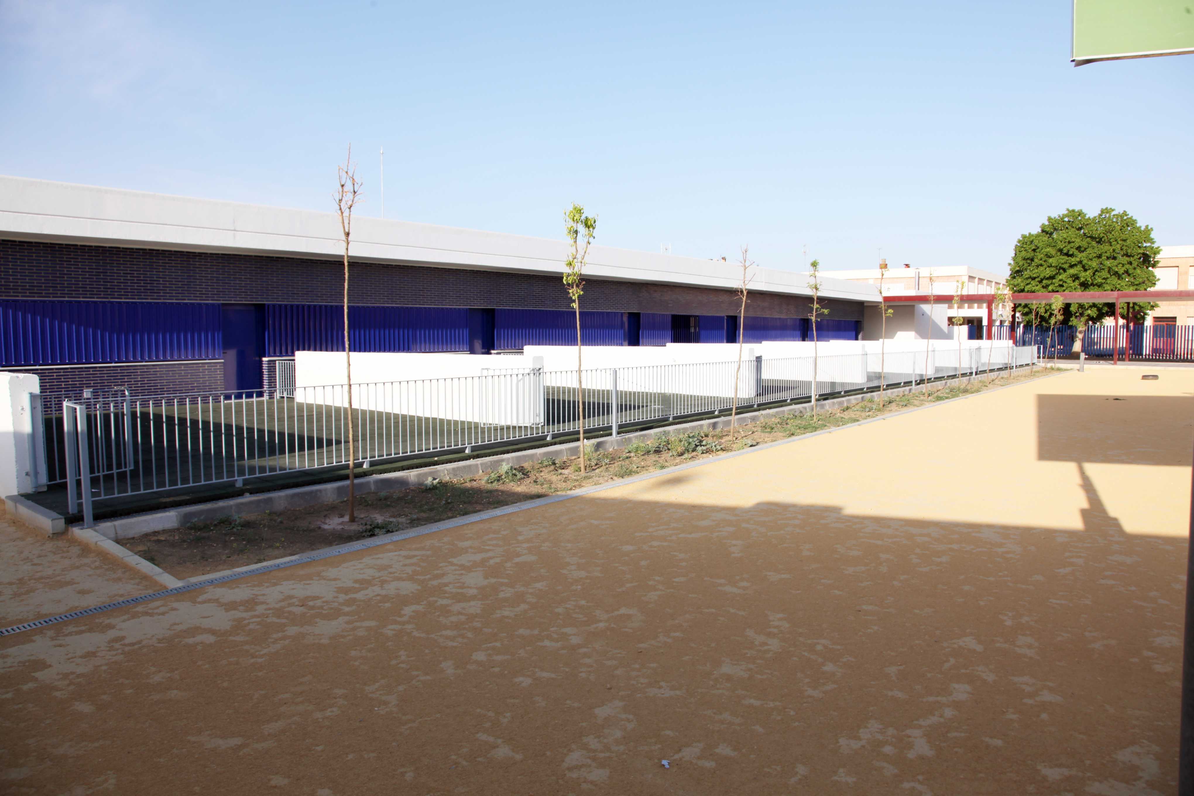 Nuevo edificio de Infantil en el CEIP Vicente Aleixandre de La Algaba