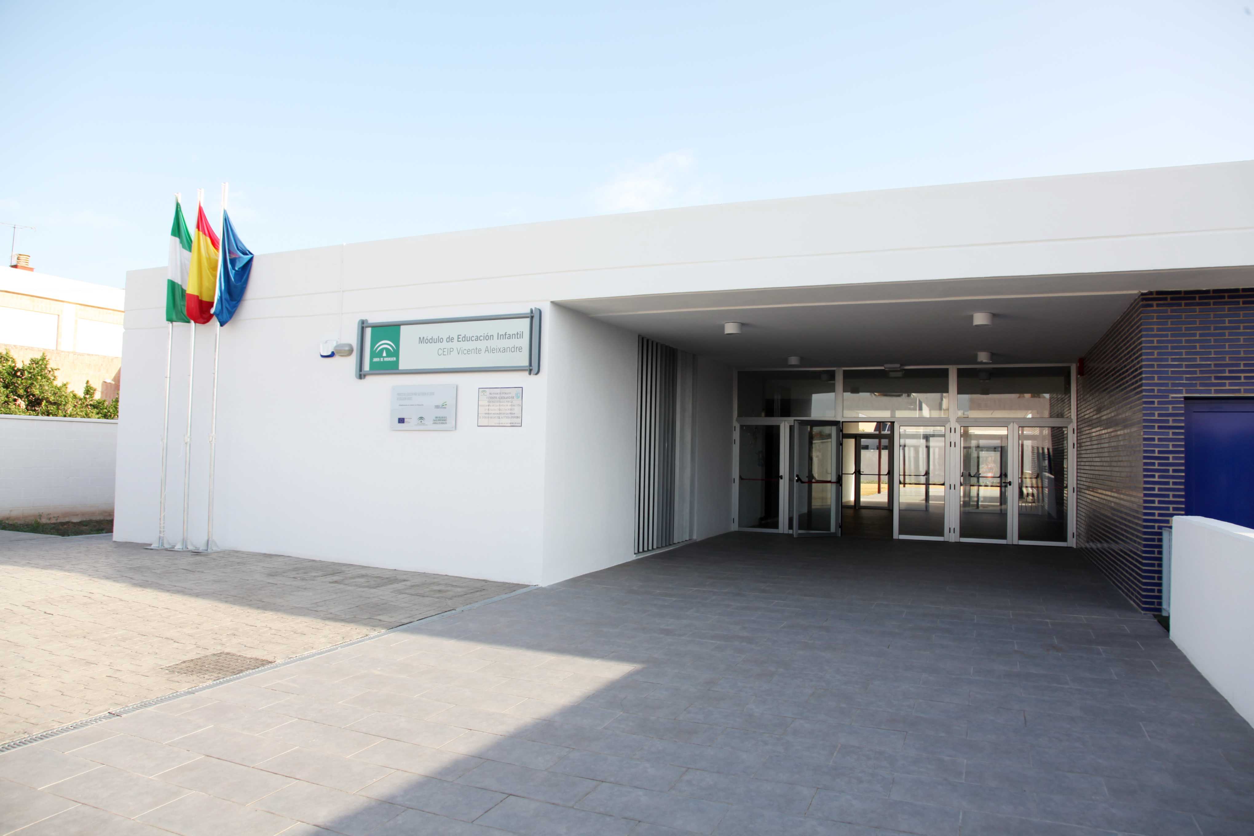 Nuevo edificio de Infantil en el CEIP Vicente Aleixandre de La Algaba