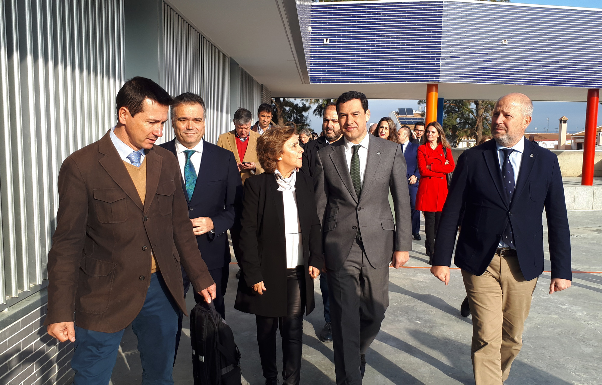 Inauguración del nuevo CEIP Manuel Siurot de La Palma del Condado