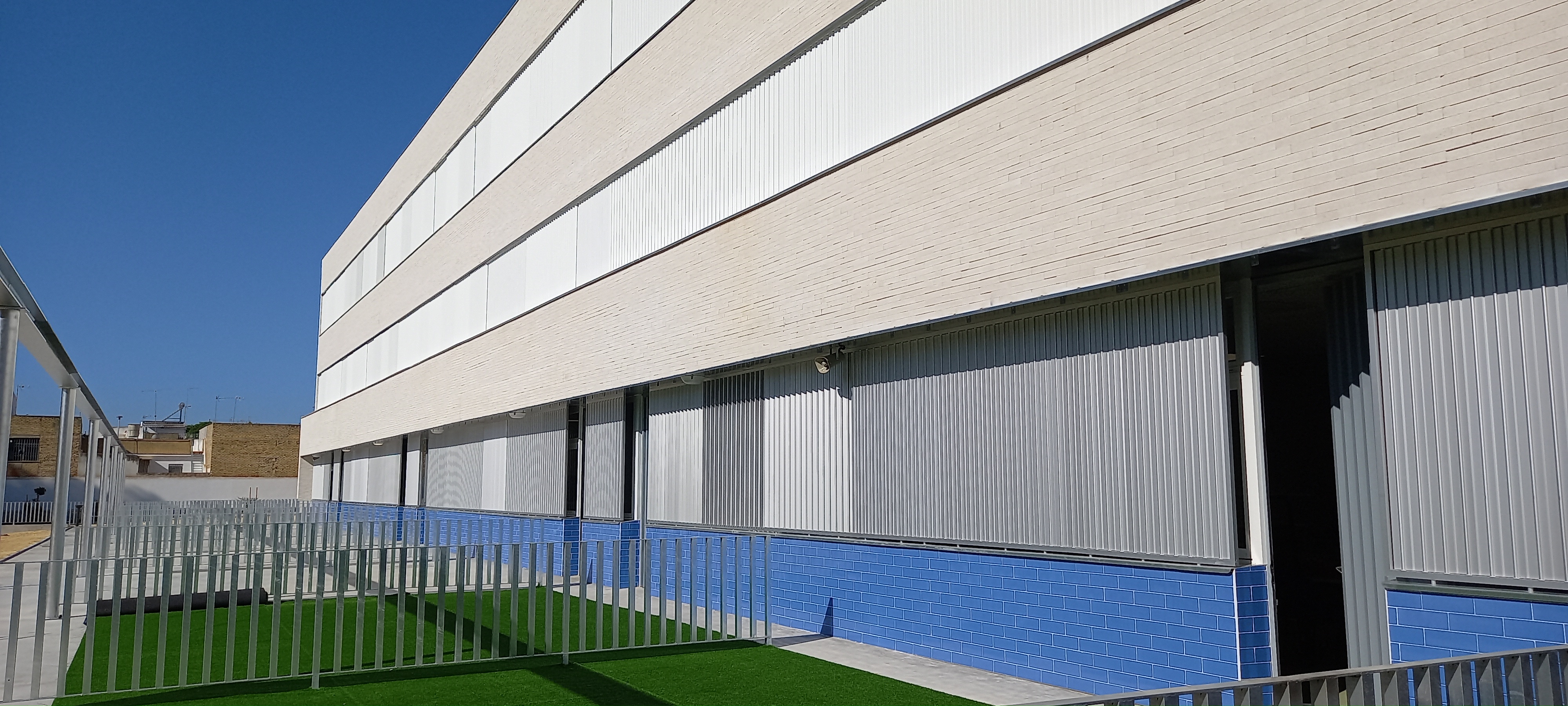 Aulas de infantil en el CEIP Al-Ándalus