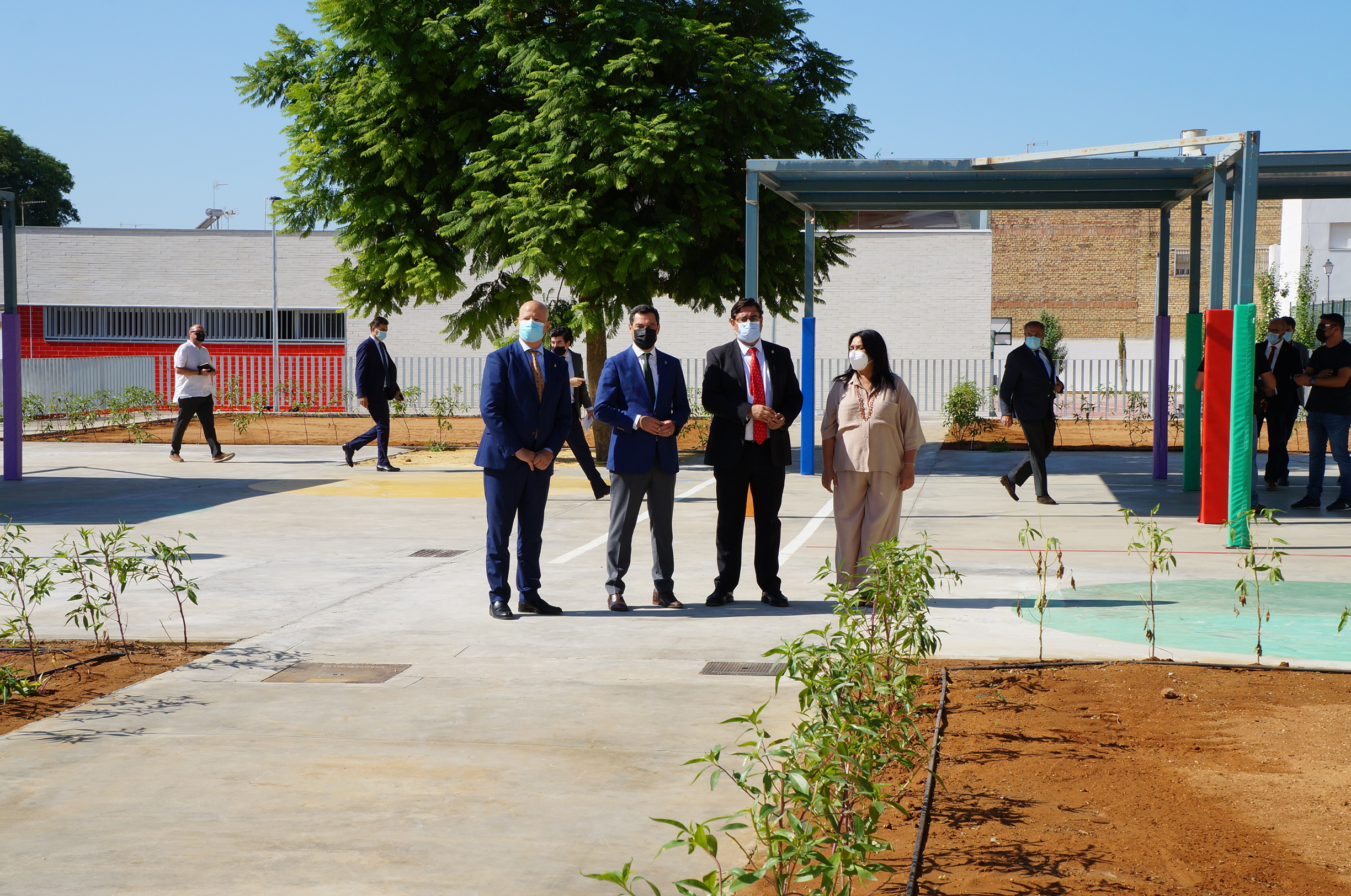 Visita a las instalaciones del CEIP Al-Ándalus