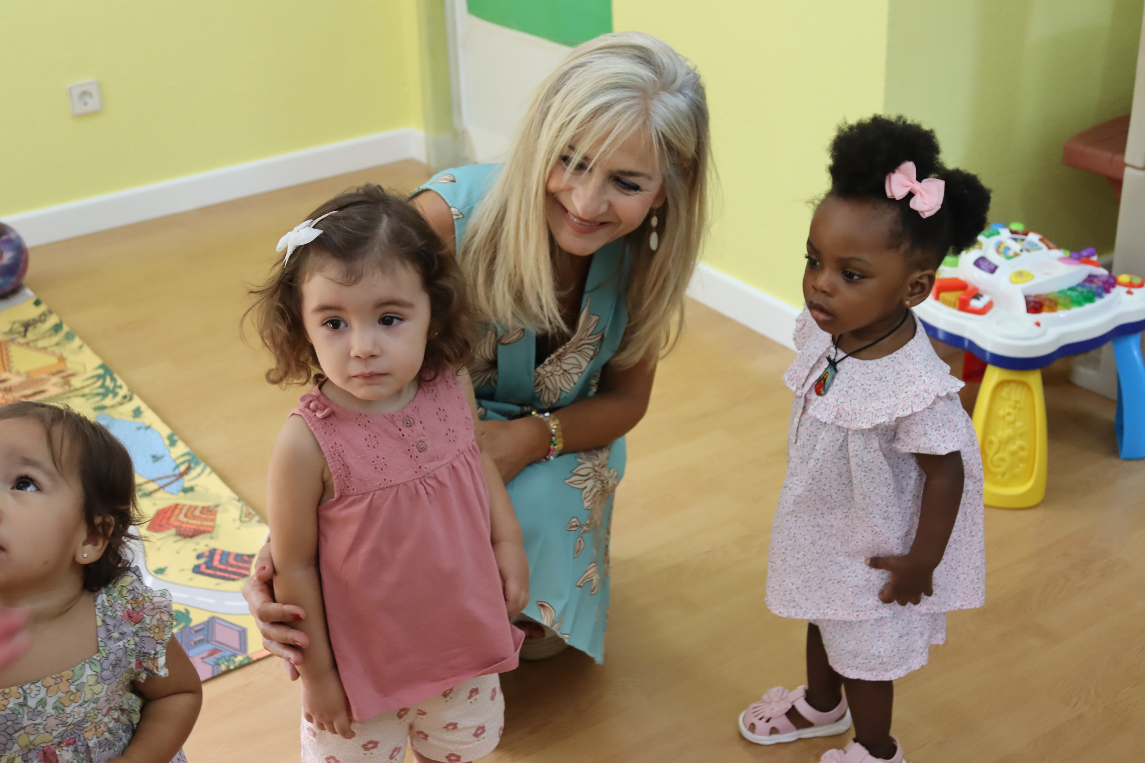 Inauguración del curso escolar en la escuela infantil Azahares de Córdoba.