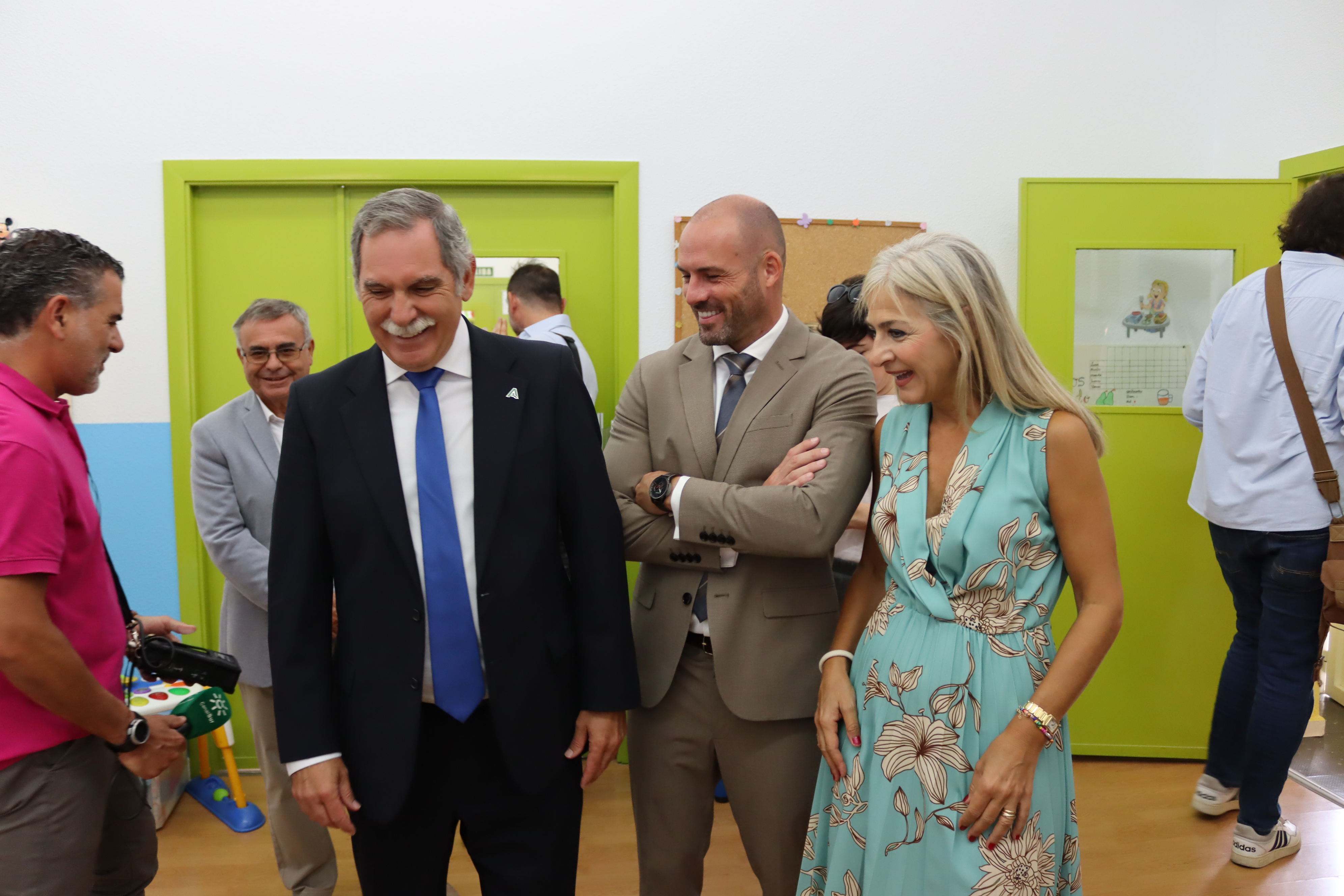 Inauguración del curso escolar en la escuela infantil Azahares de Córdoba.