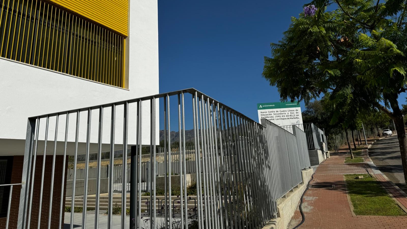 Nuevo IES Cilniana de Las Chapas, en Marbella (Málaga)