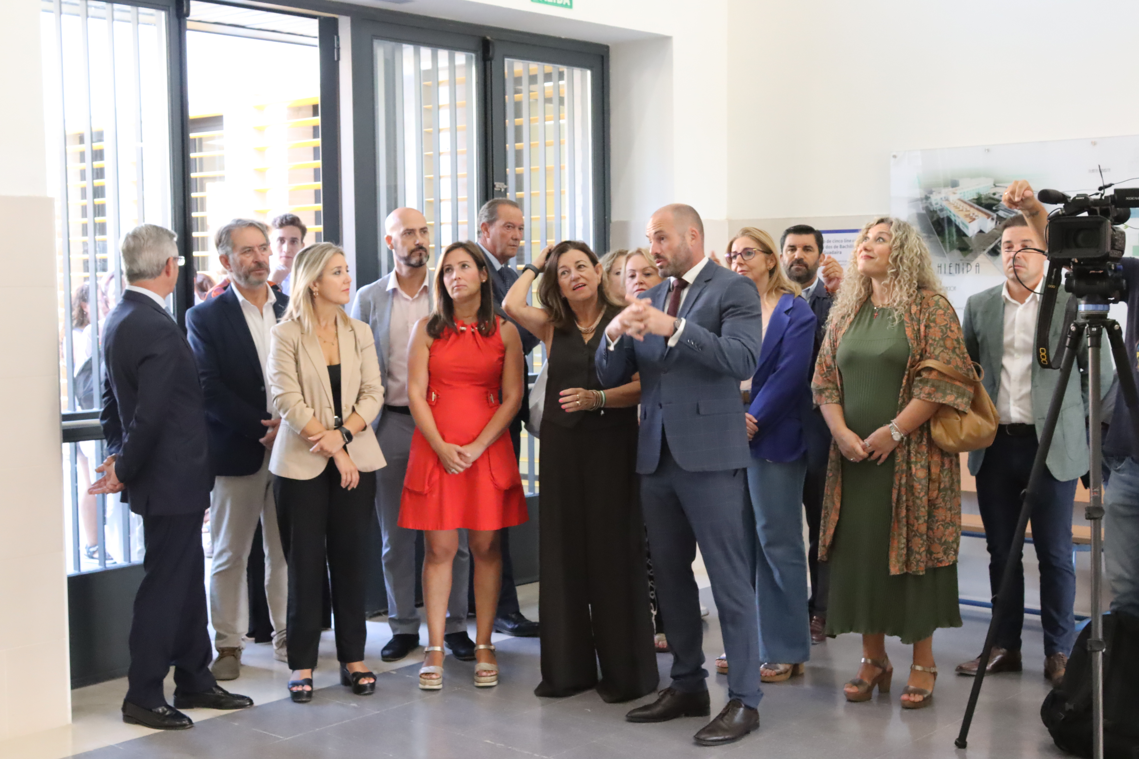Inauguración del IES Hienipa de Alcalá de Guadaíra (Sevilla).