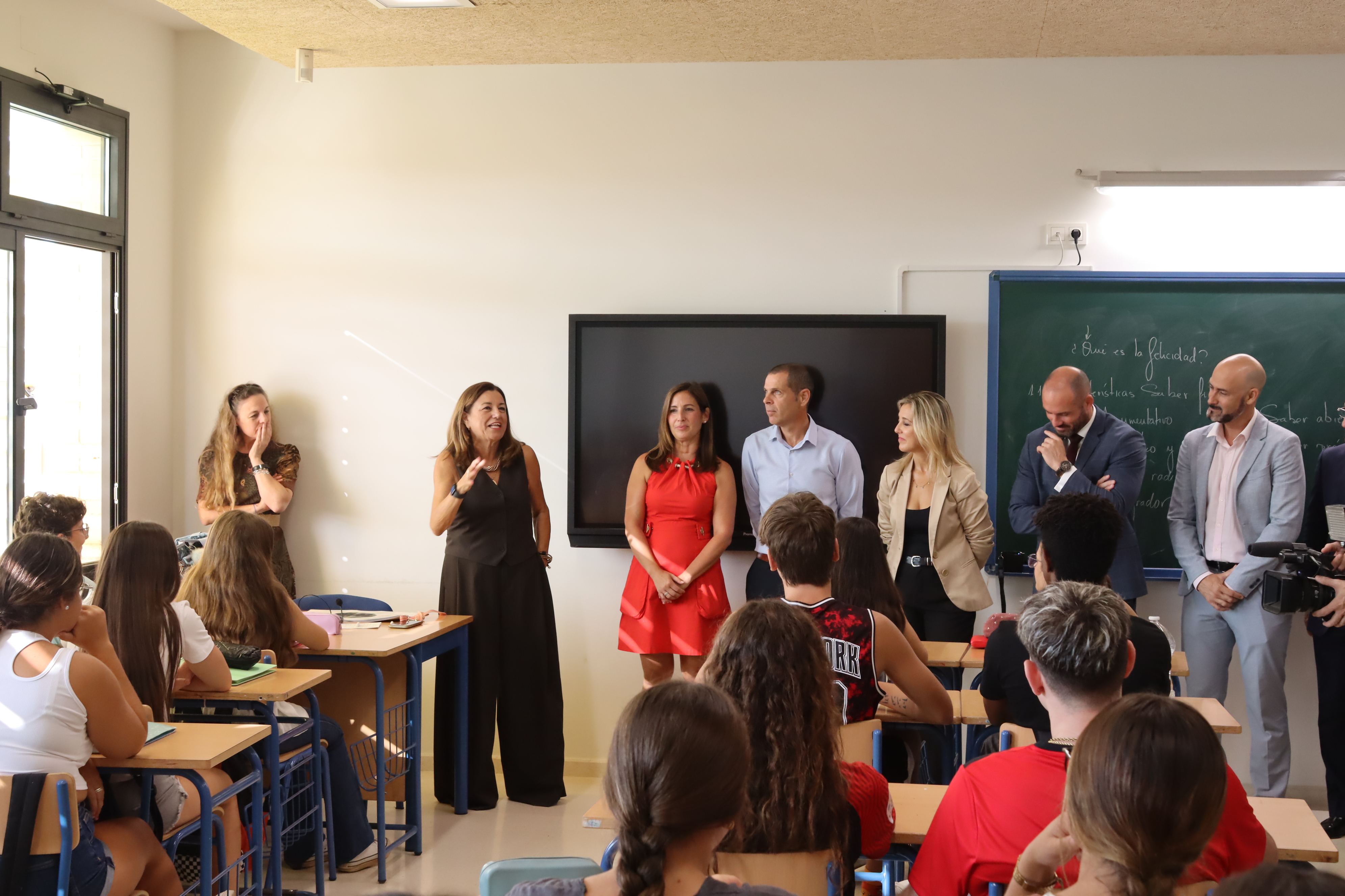 Inauguración del IES Hienipa de Alcalá de Guadaíra (Sevilla).