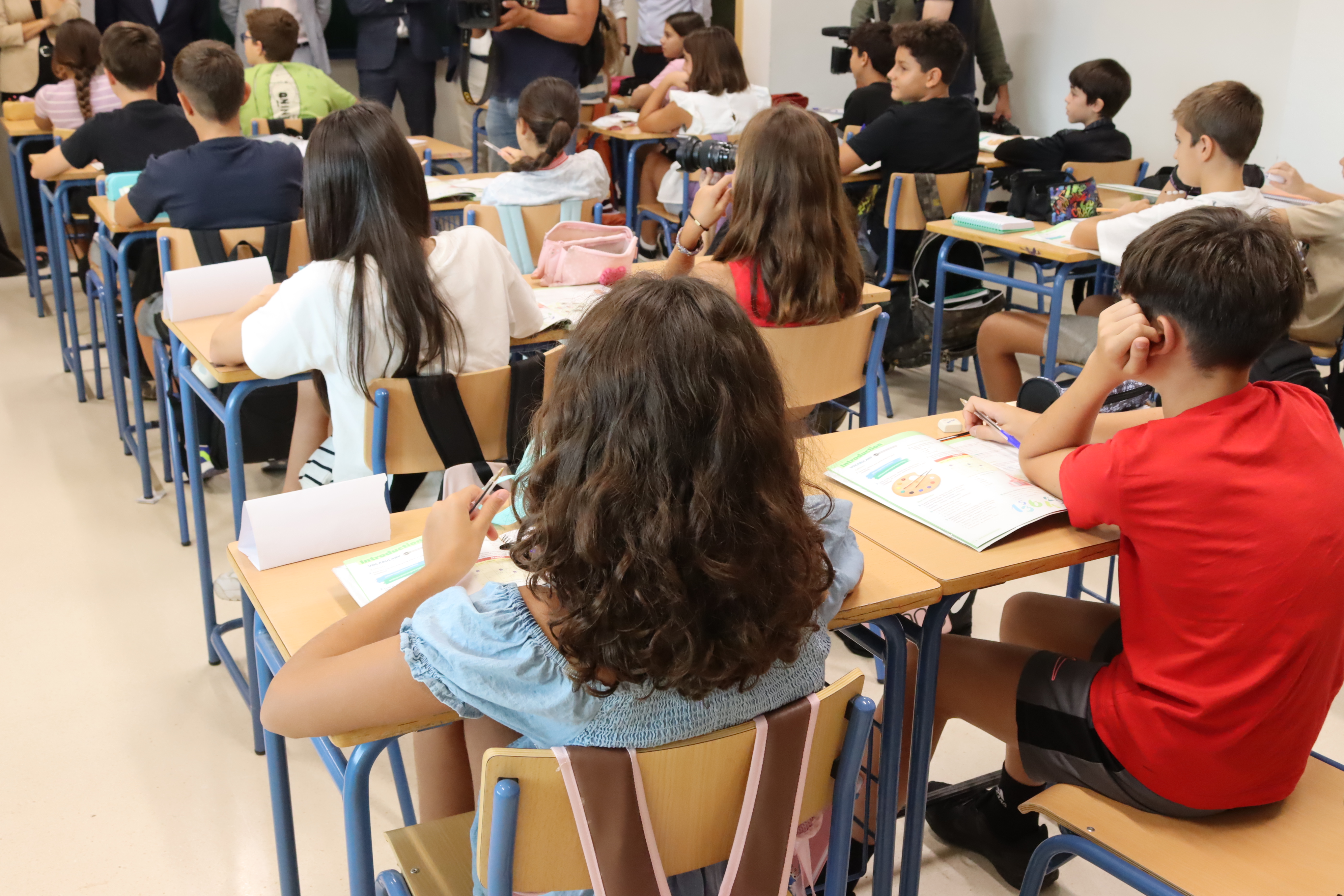 Inauguración del IES Hienipa de Alcalá de Guadaíra (Sevilla).