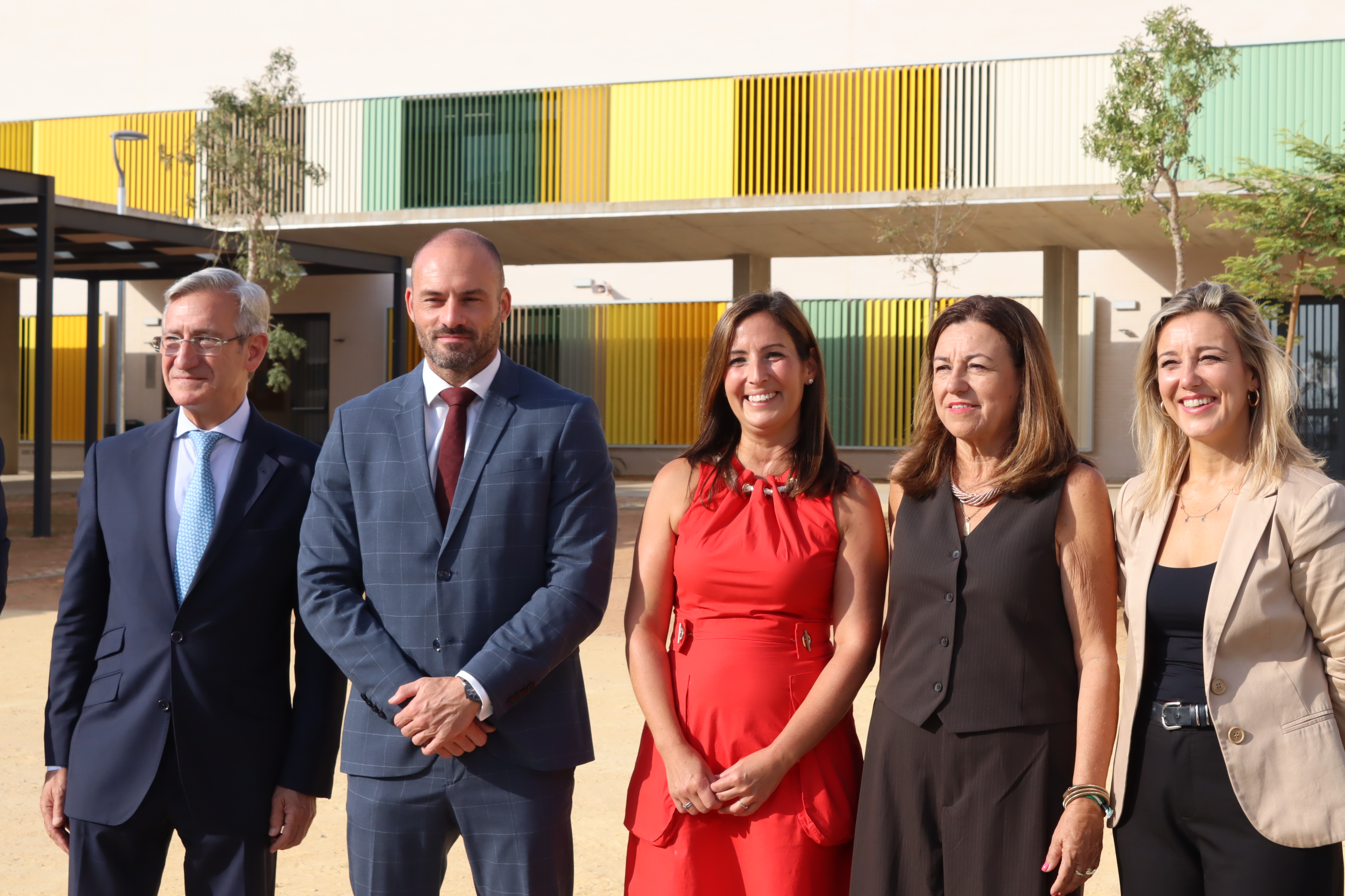 Inauguración del IES Hienipa de Alcalá de Guadaíra (Sevilla).