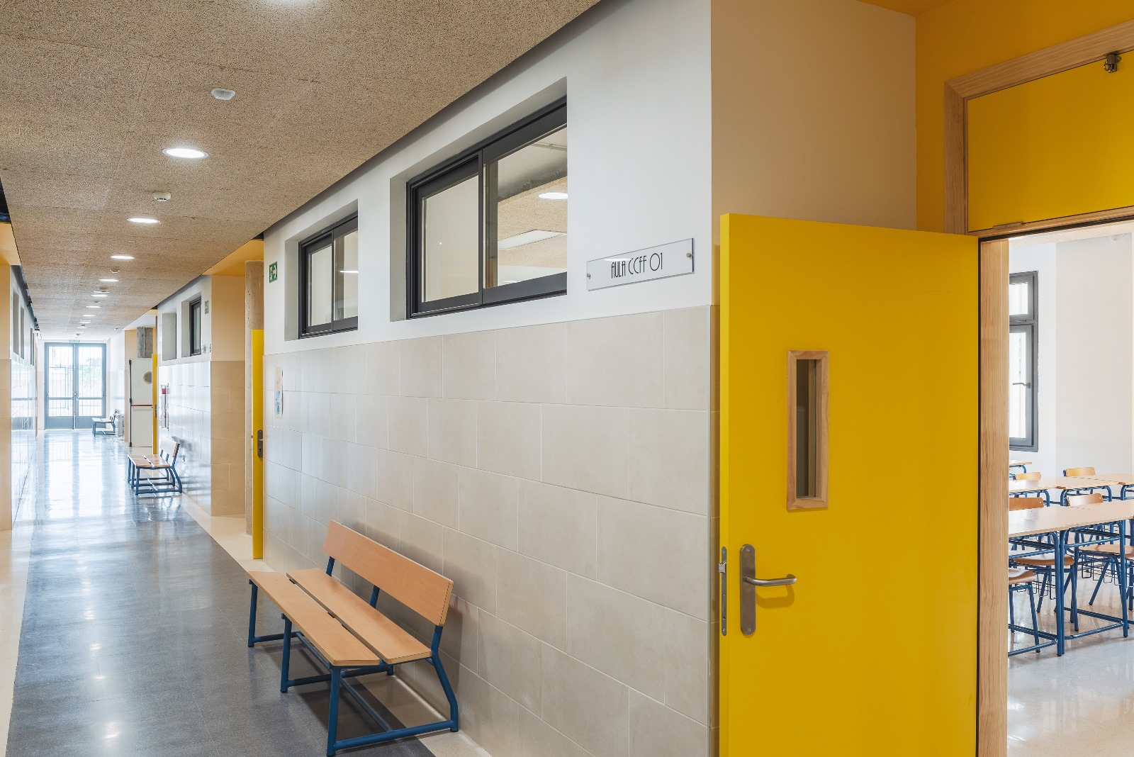 Inauguración del IES Hienipa de Alcalá de Guadaíra (Sevilla).