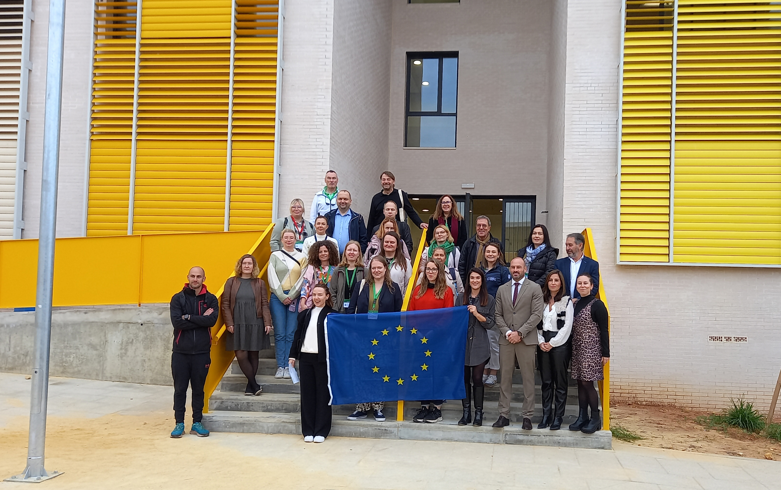 Visita al IES Hienipa de Alcalá de Guadaíra (Sevilla)