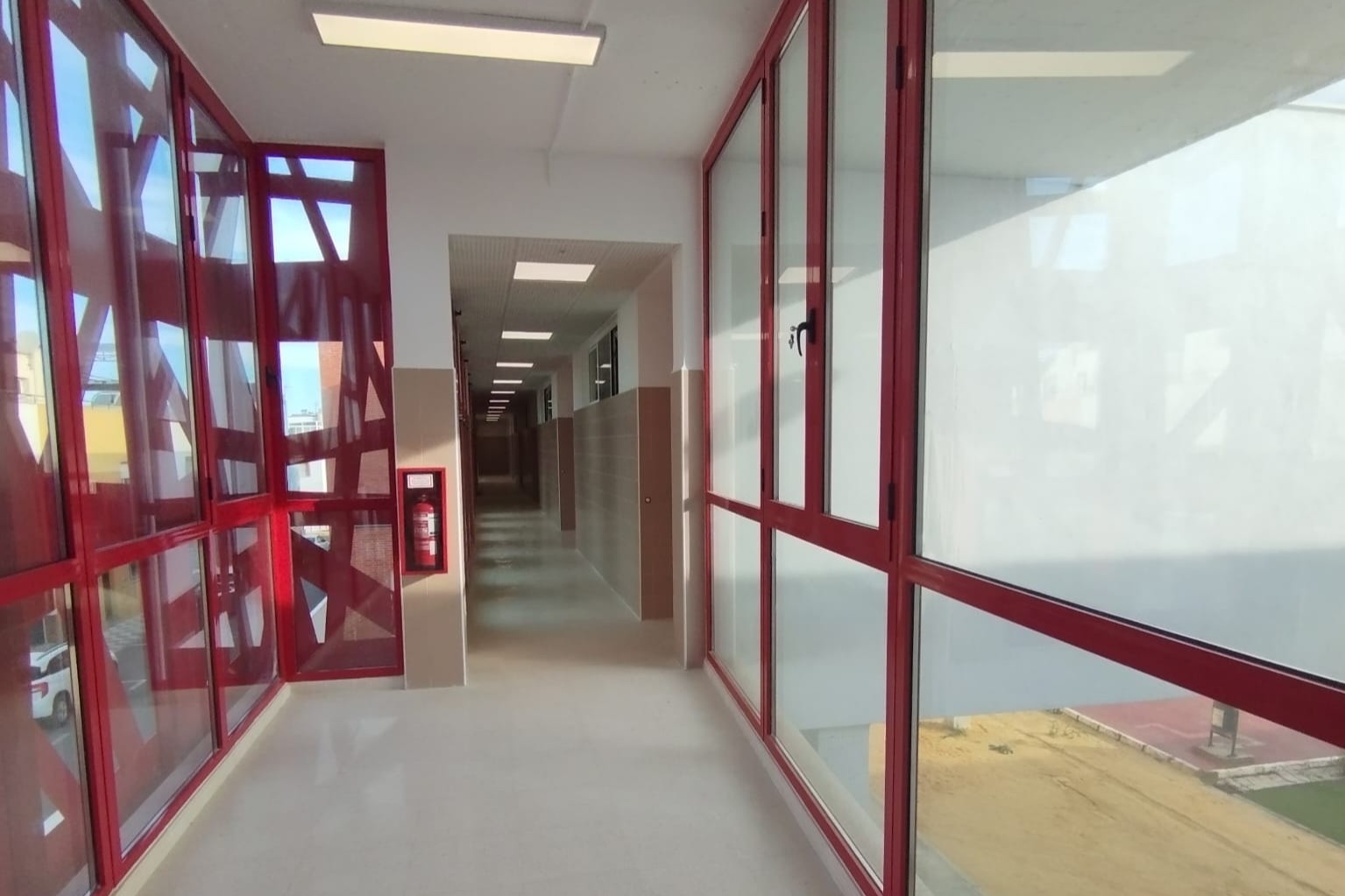 Nuevo aulario del CEIP Padre Manjón de Bormujos (Sevilla).