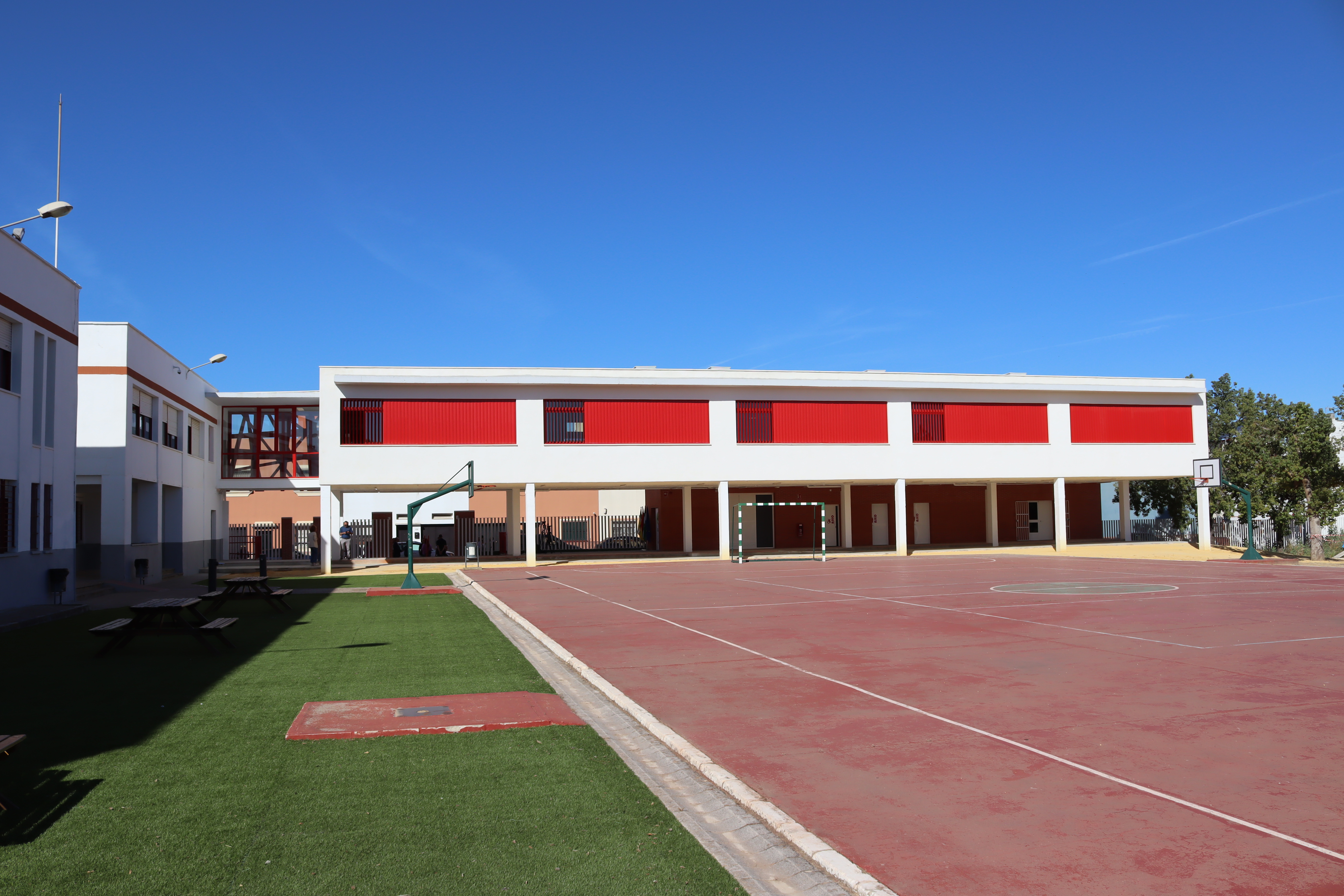 Nuevo aulario del CEIP Padre Manjón de Bormujos (Sevilla).