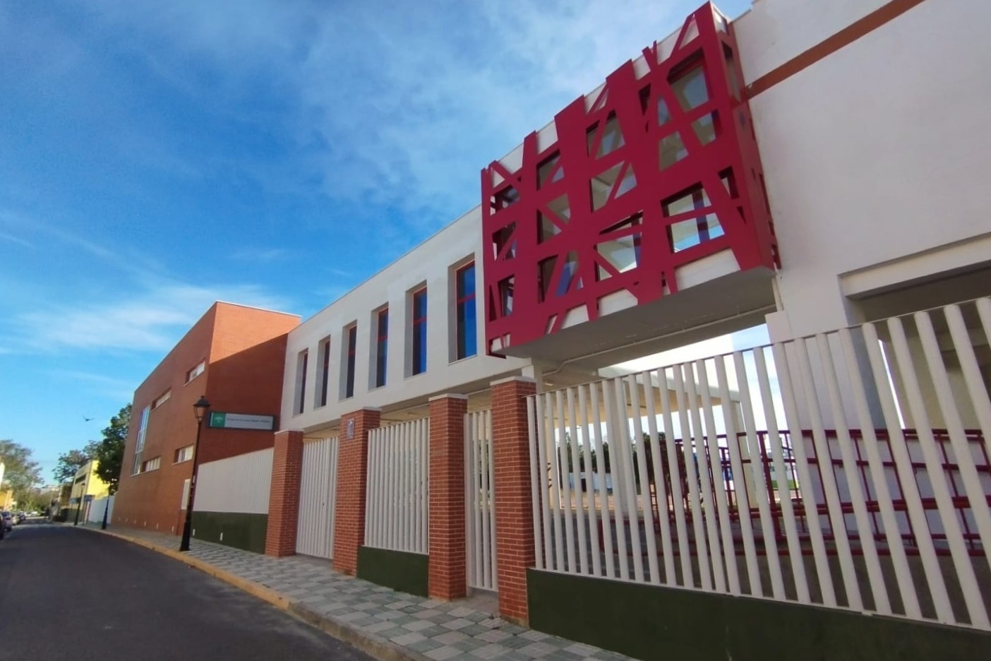 Nuevo aulario del CEIP Padre Manjón de Bormujos (Sevilla).