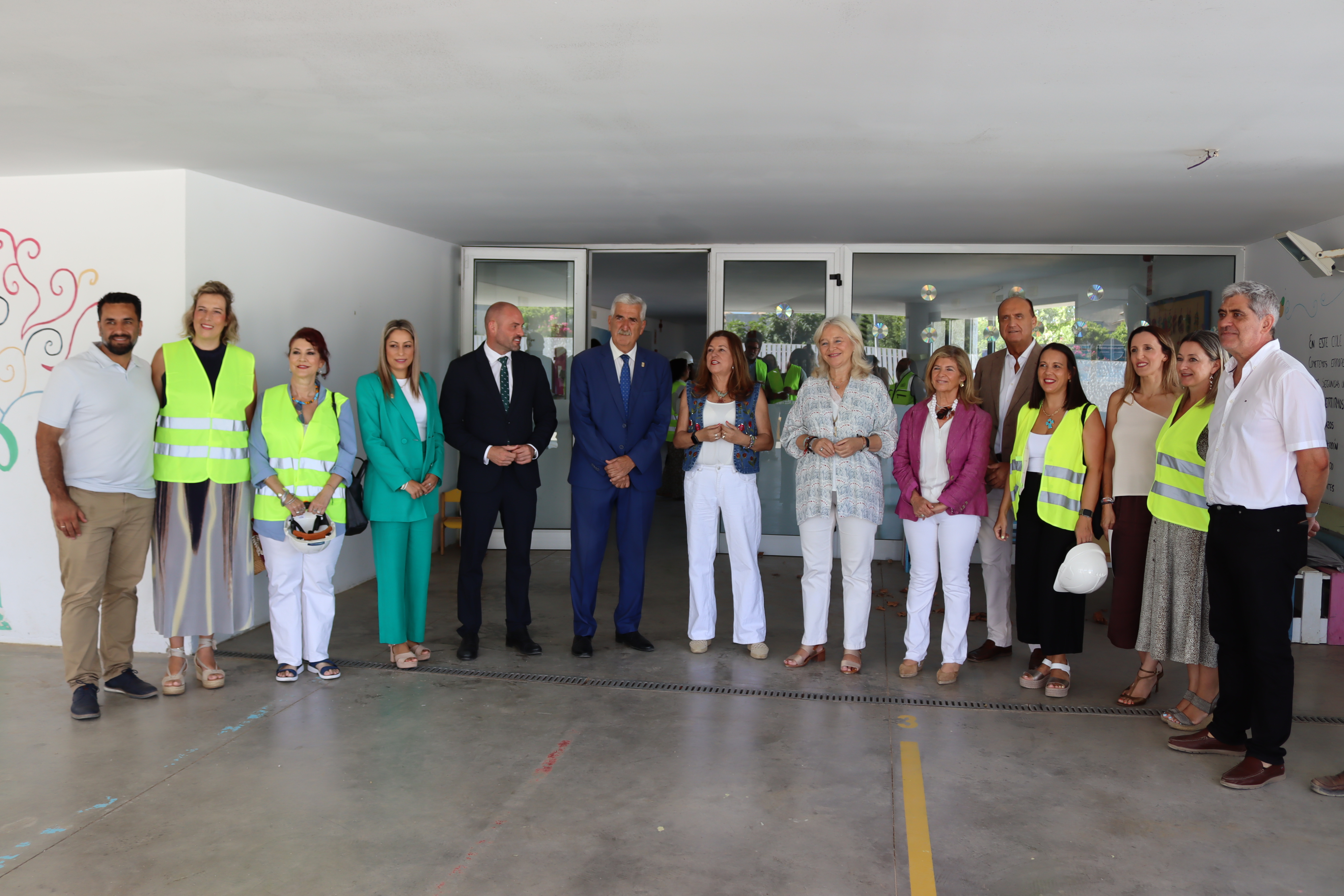 Primera piedra del nuevo edificio del CEIP Los Argonautas de Chipiona (Cádiz)