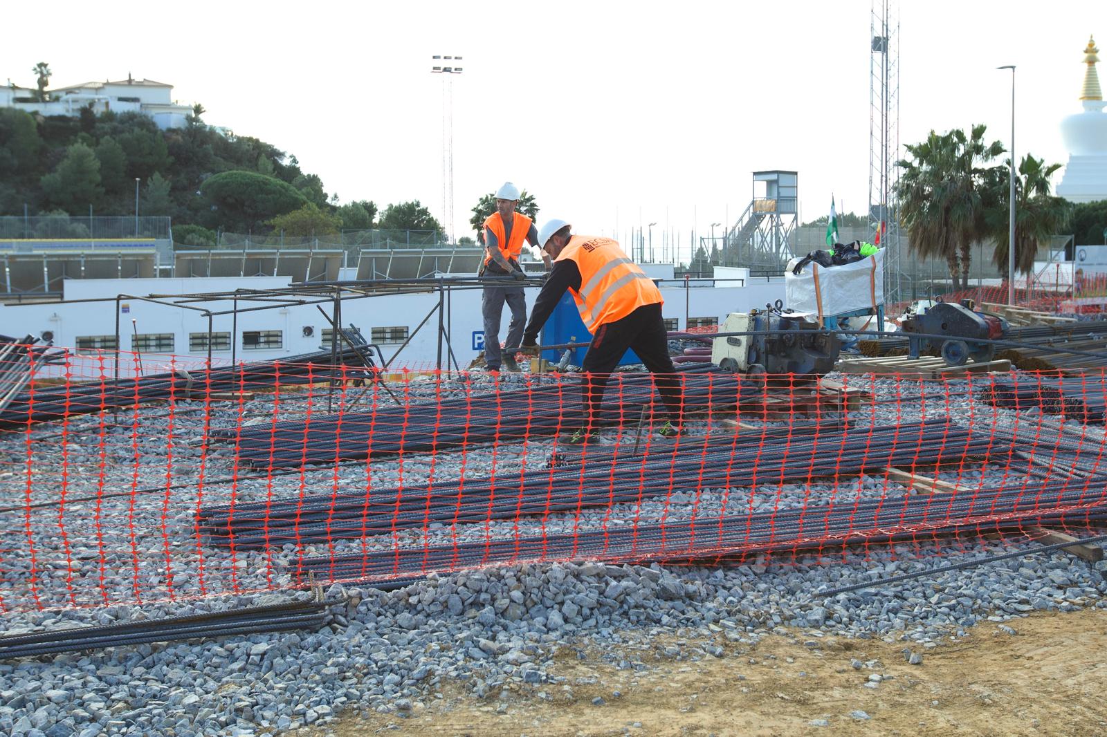 Primera piedra del nuevo IES de Benalmádena pueblo, en Málaga