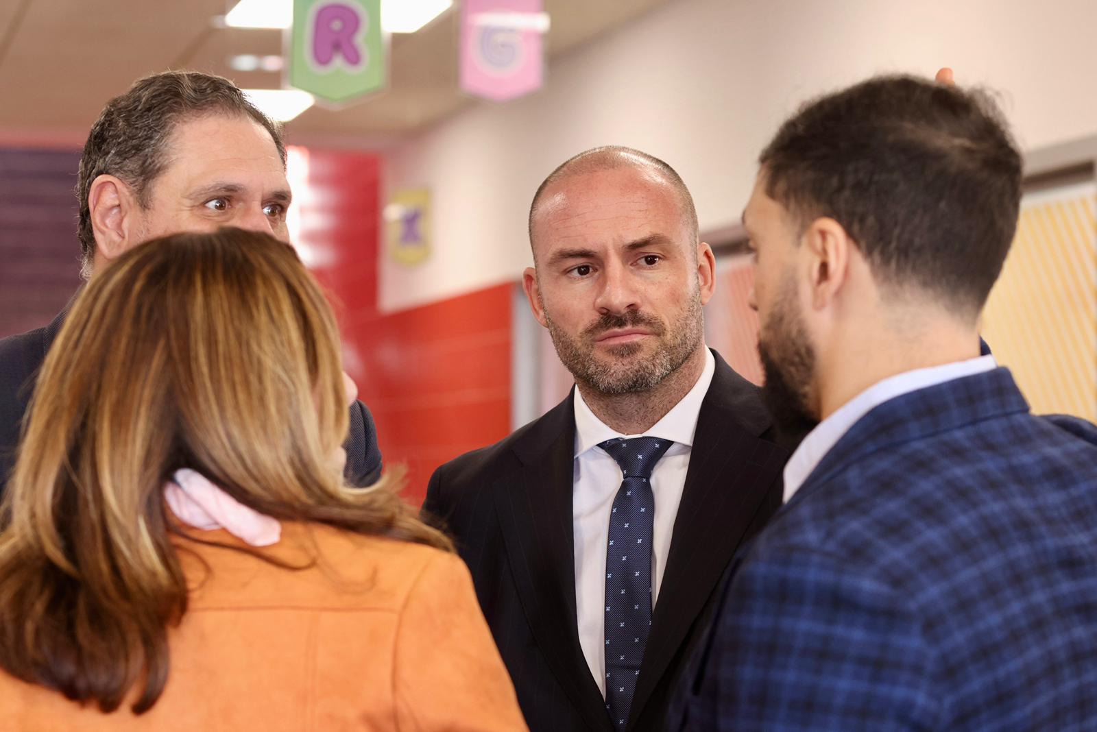 Inauguración del CEIP Bahía de Almerimar de El Ejido (Almería)