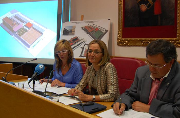 Firma del contrato para la construcción del nuevo CEIP Nebrixa de Lebrija (Sevilla)