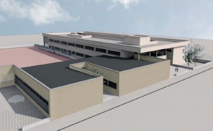 Imagen del proyecto del nuevo colegio Pedro Alonso Niño de Moguer (Huelva)
