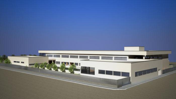 Recreación virtual del nuevo CEIP de Umbrete (Sevilla)