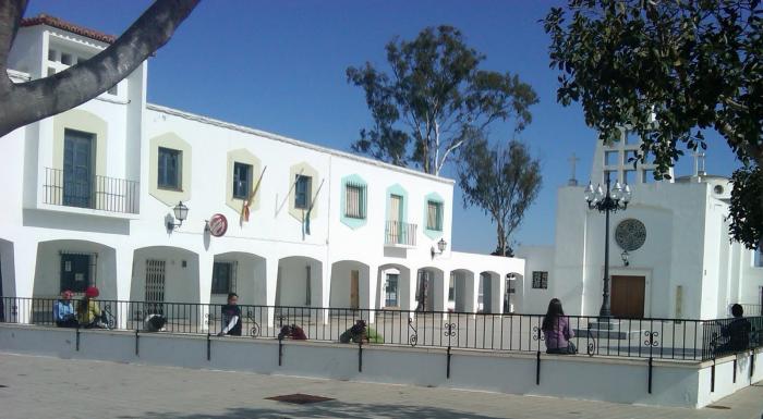 Imagen de la localidad de Puebloblanco, en Níjar.