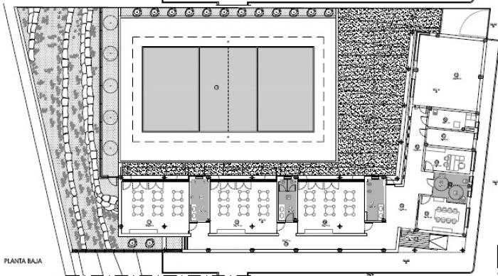 Imagen de planimetría de la nueva construcción.