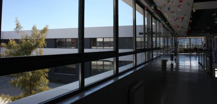 Interior del IES Cartima, Cártama (Málaga)