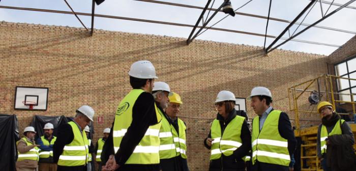 Primera fase de las obras en el CEIP José Calderón de Campanillas