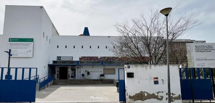 IES Burguillos, en Burguillos (Sevilla)