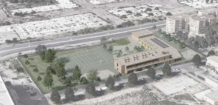 Proyecto del nuevo CEIP Intelhorce de Málaga.