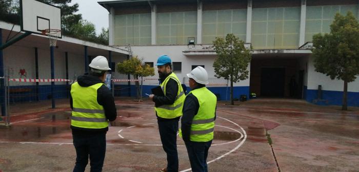 Obras en el IES Ruradia de Rus (Jaén)