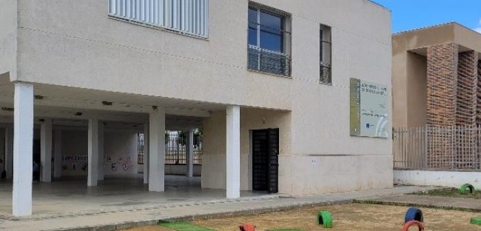 Zona de ampliación en el CEIP Antonio Machado de Espera (Cádiz)