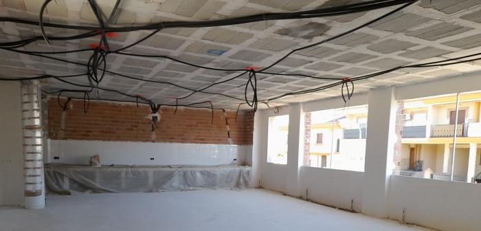 Obras en el IES San Felipe Neri de Martos (Jaén)