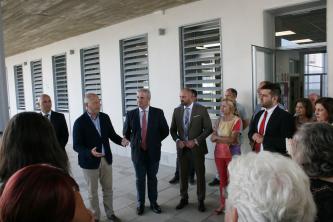 Inauguración del nuevo CEIP Los Eucaliptos de Olivares (Sevilla)