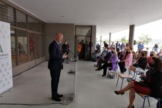 Inauguración del IES Elena García Armada de Jerez por el consejero de Educación y Deporte, Javier Imbroda.