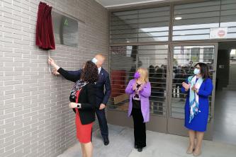 Inauguración del IES Elena García Armada de Jerez por el consejero de Educación y Deporte, Javier Imbroda.
