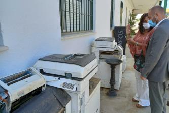 Fotocopias inutilizadas por los efectos de la DANA