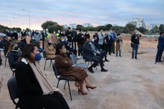 Autoridades durante las intervenciones
