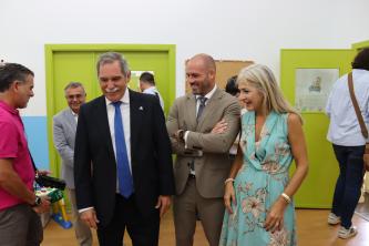 Inauguración del curso escolar en la escuela infantil Azahares de Córdoba.