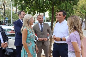 Inauguración del curso escolar en la escuela infantil Azahares de Córdoba.