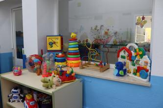 Inauguración del curso escolar en la escuela infantil Azahares de Córdoba.