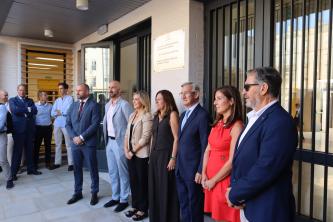 Inauguración del IES Hienipa de Alcalá de Guadaíra (Sevilla).