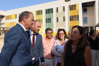 Inauguración del IES Hienipa de Alcalá de Guadaíra (Sevilla).