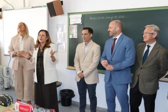 Nuevo aulario del CEIP Padre Manjón de Bormujos (Sevilla).