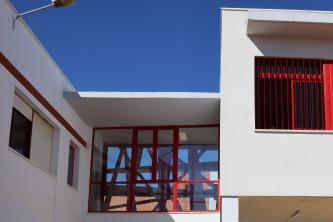 Nuevo aulario del CEIP Padre Manjón de Bormujos (Sevilla).