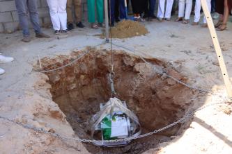 Primera piedra del nuevo edificio del CEIP Los Argonautas de Chipiona (Cádiz)