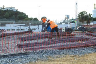 Primera piedra del nuevo IES de Benalmádena pueblo, en Málaga