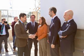 Inauguración del CEIP Bahía de Almerimar de El Ejido (Almería)