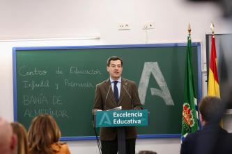 Inauguración del CEIP Bahía de Almerimar de El Ejido (Almería)